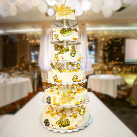 工艺蛋糕 富贵满堂