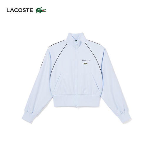 【海南专供价】Lacoste法国鳄鱼女装新款时尚百搭拉链夹克外套BF6909-98 商品图3