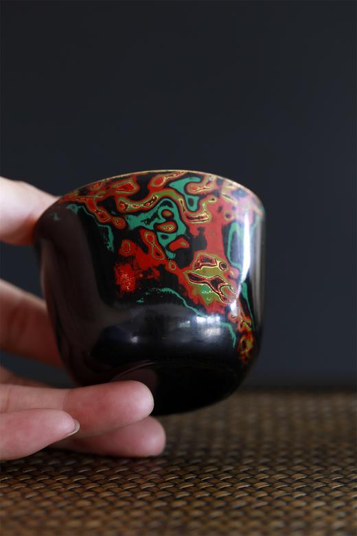 大漆银杯°直口杯（漆纹随机） 商品图11