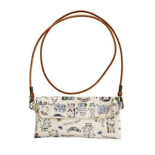 HUJI祤集Comfy斜挎包插画小动物们 商品图1