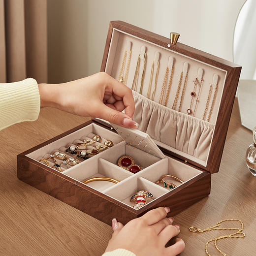 初心| 专属单层首饰盒典雅大气送礼 商品图2