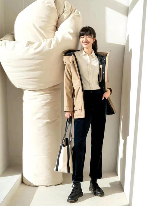 【高品质私服】【小禾同款经典工装风派克时装羽绒服】90白鹅绒，防风，防钻绒级别，品质佳，弹性足，保暖性强【无标出货 介意慎拍】 商品图6