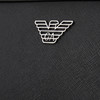EMPORIO ARMANI 阿玛尼 男士再生 Saffiano 皮革鹰牌徽标手包 黑色 Y4R356 Y138E 81072 商品缩略图3