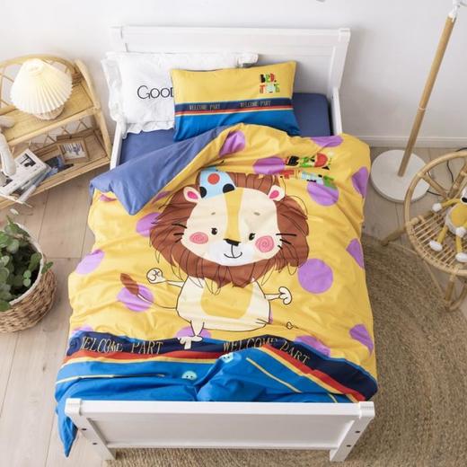 QY-（总）A类全棉数码印花儿童套件幼儿园被子三件套宝宝午睡六件套 商品图1