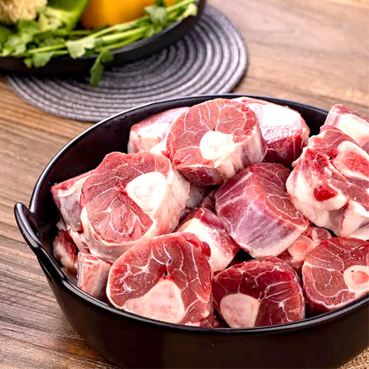【宁夏好物】 鲜羊腿墩墩羊小腿切块  4斤 商品图0
