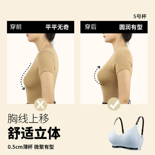【A-C杯】【小胸聚拢显大】黑科技修容带从底围到腋下修饰胸型+风王面料   修容新风+修容杯 商品图2
