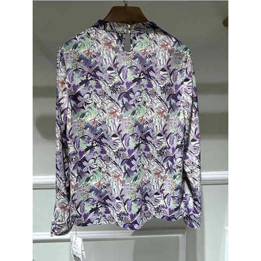 EIIR司歌灯芯绒印花衬衫长袖圆领ET881463 商品图3