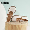 Safiya/索菲娅2025春季新品法式牛皮低跟百搭学院风浅口玛丽珍单鞋 SF41111094/SFD1111094 商品缩略图3
