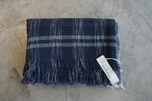 KHADI&CO 羊毛格纹围巾(3色可选) 商品图2