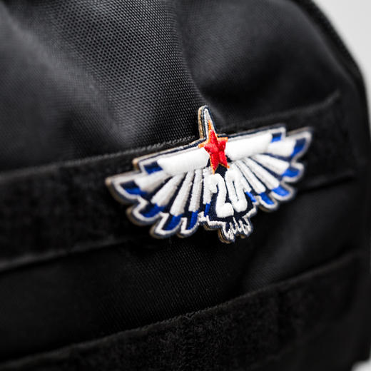 【歼20彩色刺绣魔术贴】贰零时代魔术贴彩色立体刺绣hk 商品图2