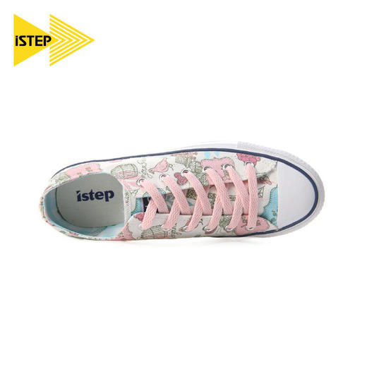 【2026新春专享】iSTEP可爱涂鸦低帮板鞋（瑕疵品不退不换） 商品图1