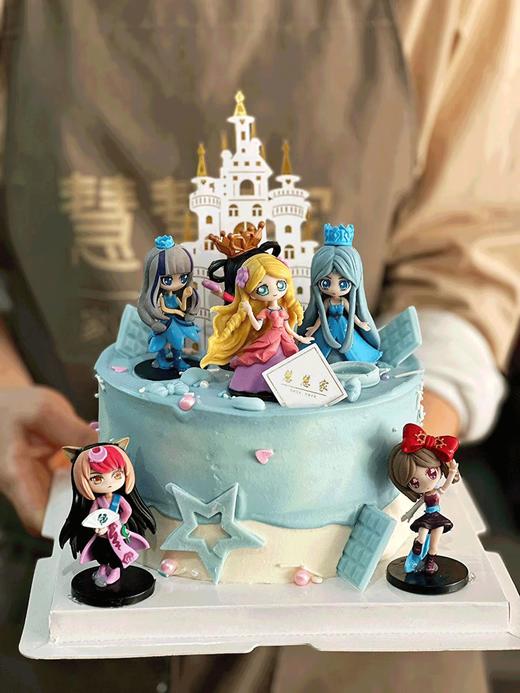 蛋糕定制—小小公主（默认夹心为芒果，不能吃芒果的下单请备注夹心火龙果） 商品图0