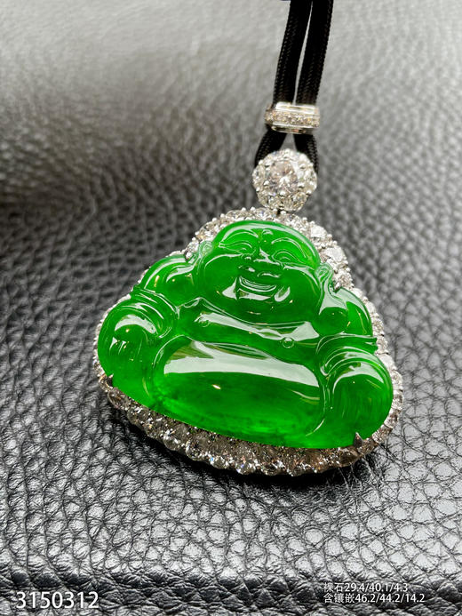 老坑帝王绿佛公吊坠【3150312】具体价格微信咨询 商品图3