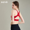 SANDI品牌裸感磨毛瑜伽抹胸SU18007 商品缩略图0