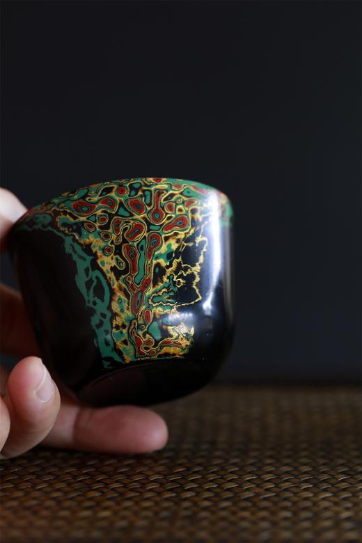 大漆银杯°直口杯（漆纹随机） 商品图9