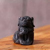 和田墨玉【旺财】小摆件一对 商品缩略图3