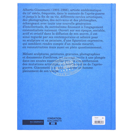 预售 【中商原版】Le temps de Giacometti : exposition, Toulouse, Les Abattoirs 进口艺术 贾科梅蒂的时代 Gallimard出版 商品图1