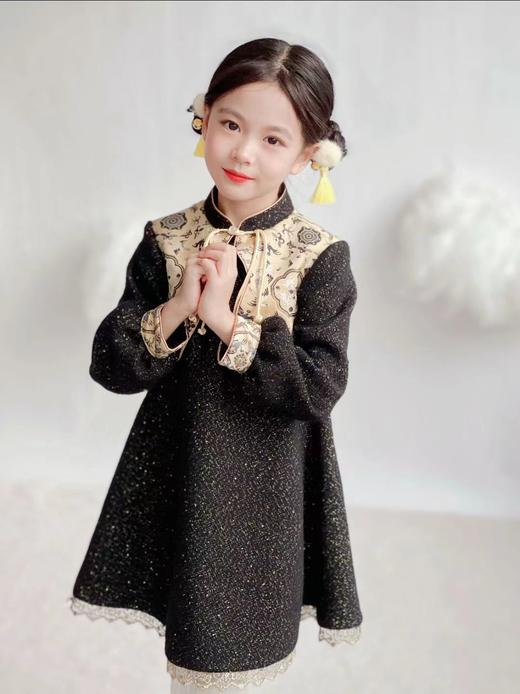 【预售】小嫒记 祥喜连衣裙 商品图3