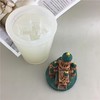 DIY索菲亚教堂硅胶模具烘焙蛋糕装饰模具建筑造型石膏滴胶蜡烛模 商品缩略图2