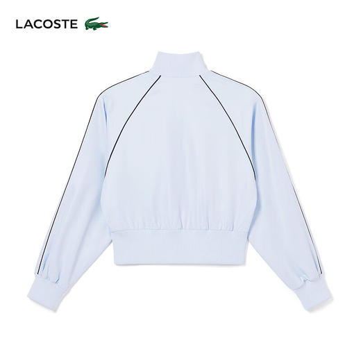 【海南专供价】Lacoste法国鳄鱼女装新款时尚百搭拉链夹克外套BF6909-98 商品图4