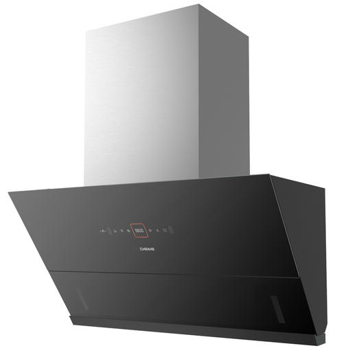 德意(DE&E)侧吸烟机H13K变频电机排烟挥手智控款烟机+灶具S85T烟灶套餐 商品图1