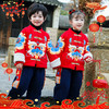 【YW】无忧购儿童新年国风平安喜乐红色系年服套装（截单后7天发货)25年清仓捡漏 商品缩略图2