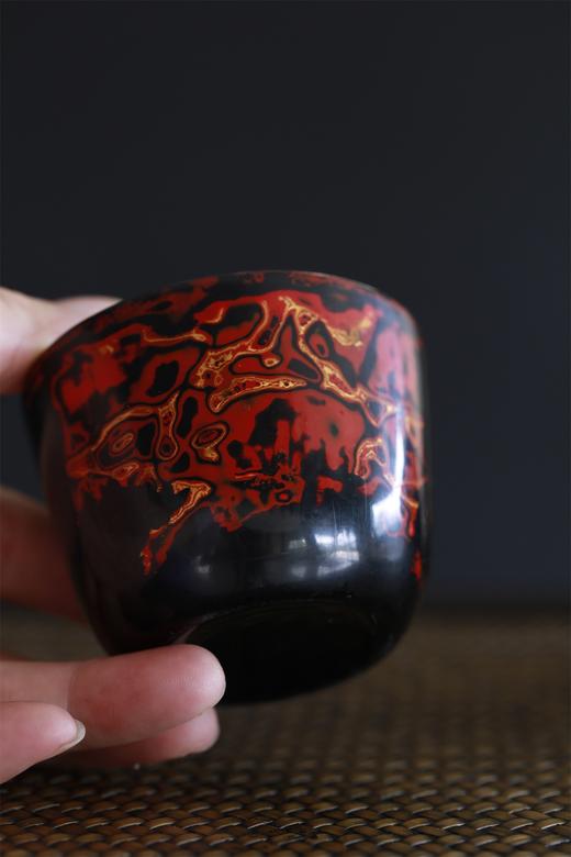 大漆银杯°直口杯（漆纹随机） 商品图10