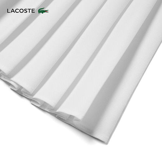 【海南专供价】Lacoste法国鳄鱼女装新款纯色通勤百褶半身裙裙子JF7104-10 商品图3