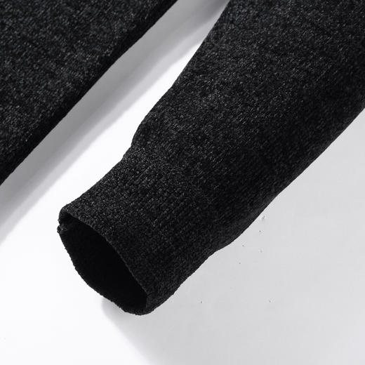 27DKLWD261R【加绒加厚】罗蒙秋冬款雪尼尔高领毛衣男士针织衫男士毛衣保暖男士针织衫 商品图6