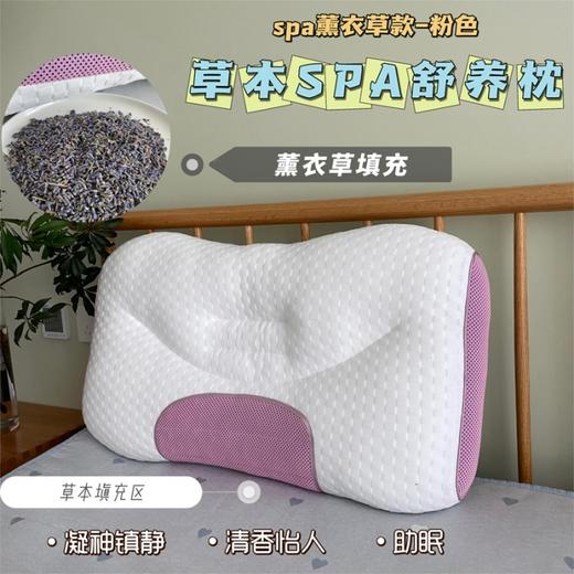 QY-【直发】2023新款草本spa舒养枕枕芯枕头 商品图4