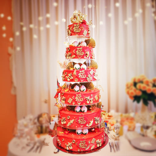 工艺蛋糕 金龙献瑞 商品图0