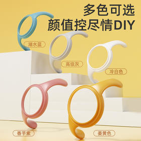 安配奶瓶手柄把手适配第3代贝亲奶瓶配件 宽口径奶瓶把手袋装