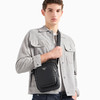 EMPORIO ARMANI 阿玛尼 男士再生 Saffiano 皮革斜挎包 黑色 Y4M387 Y138E 81072 商品缩略图3