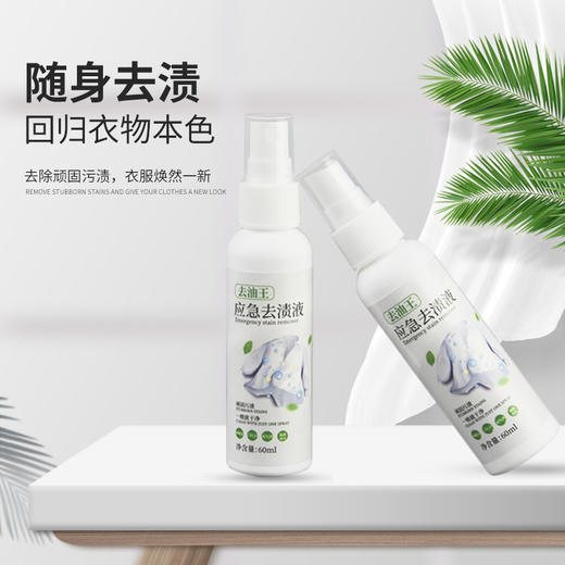应急去渍液即时去油污除辣椒油洗洁剂强效去油渍衣物祛污渍便携神器去油王 商品图10