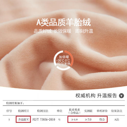 福利款~雀说 德绒V领保暖背心带胸垫自发热蕾丝加绒保暖内衣BN68 商品图3
