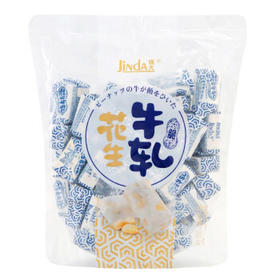 锦大花生脆牛轧糖 500g/袋 软糖 奶糖 零食 糖果 婚庆喜糖 礼物