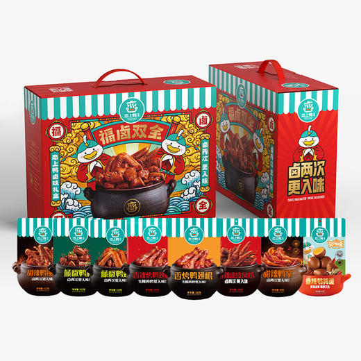 恋上鸭休食礼盒-加油吖 商品图3