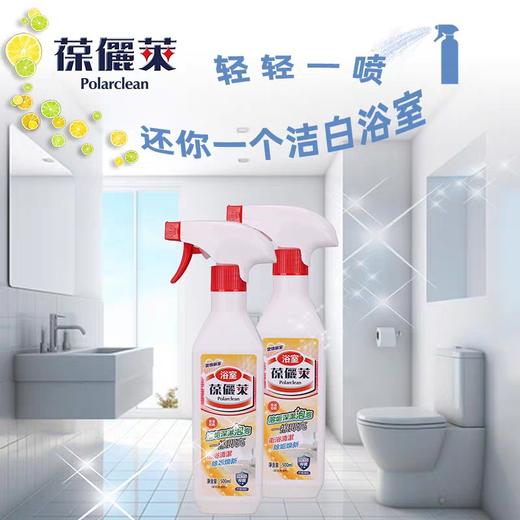 葆儷莱卫浴清洁剂玻璃除水垢卫生间龙头清洗剂厕所地板砖去污除菌(买一送一促销装 到手2瓶)效期2027年   日期模糊 商品图0