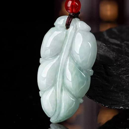 金枝玉叶翡翠平安扣 手感舒适 光泽亮丽 商品图1