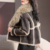 冬季新款，兔毛羊毛拼接皮草外套HR-MXG2419 商品缩略图2