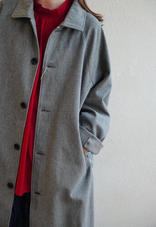 Ordinary fits简约中性羊毛长外套 商品图8