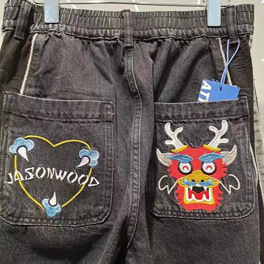 jasonwood  24年春款  牛仔长裤 141417288 商品图3