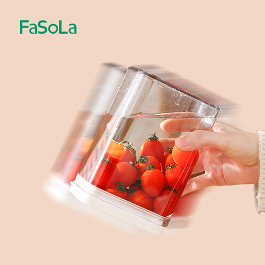 FaSoLa面条收纳盒厨房挂面桶干货意面储存储物罐五谷杂粮密封罐 商品图9