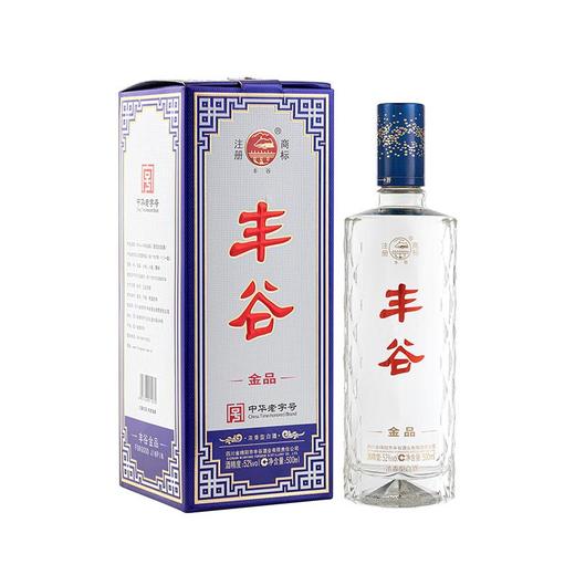 【2瓶】（千）丰谷金品浓香型白酒52度 500ml/瓶 商品图0