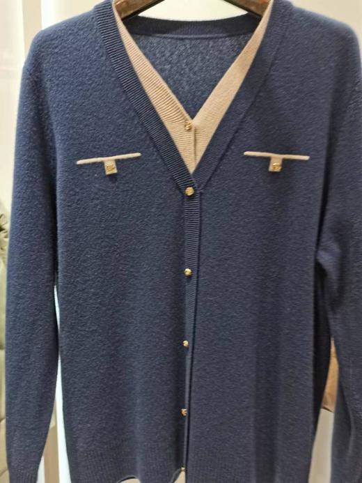 3楼盛世佳人毛衣蓝色货号9235910 商品图0