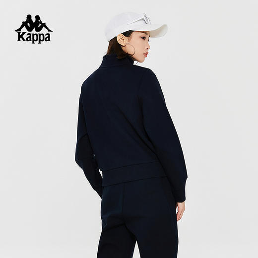 Kappa卡帕针织套头衫2024新款女春运动卫衣印花休闲长袖K0E22WT41 商品图3