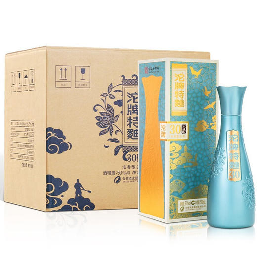 【特价整箱购】沱牌 特曲30年窖龄50度浓香型白酒500ml 商品图0