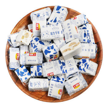 汇福园 牛轧糖 500g 正宗手工老式花生糖 儿童糖果 休闲解馋零食 商品图2