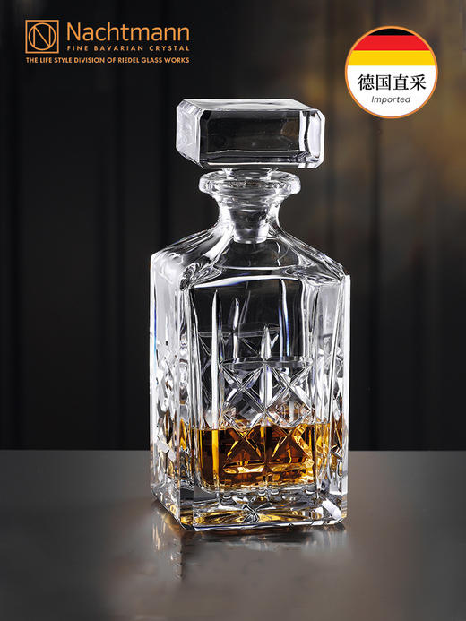 德国进口NACHTMANN水晶玻璃高档威士忌酒杯啤酒洋酒瓶套装酒具 商品图4