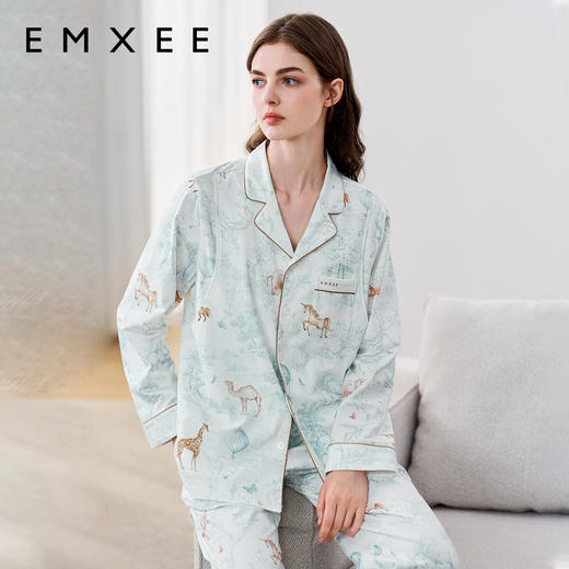 【家居服专场】EMXEE嫚熙森林秘境家居服两件套 商品图5